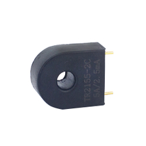 TR2155-2C Трансформатор тока печатной платы микроинструмента 1000:1 2000:1 2500:1 5A/2,5 мА 20A/10 мА Трансформатор тока с апертурой 5 мм
