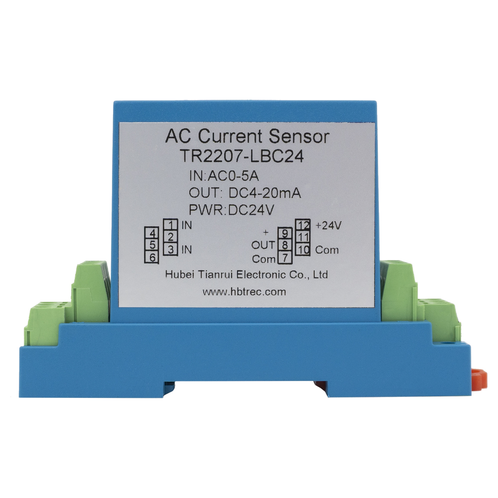TR2207-LBC24 Датчик тока переменного тока AC 0 ~ 5A/DC 4 ~ 20MA