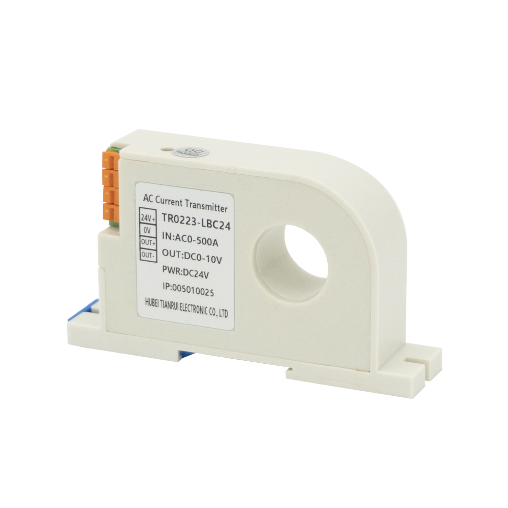 Датчик переменного тока Производитель Вход переменного тока 0 ~ 500 А Выход 0 ~ 10 В Пользовательский датчик тока TR0223-LBC24 